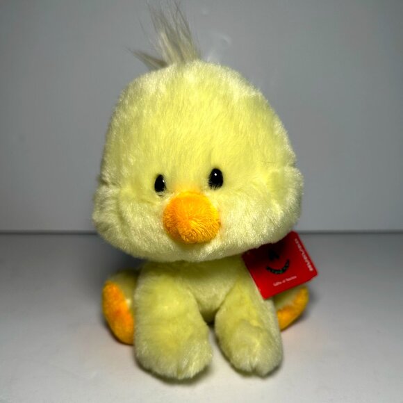 Aurora 6” Spring Bobble Yellow Chick Plush Toy - Picture 3 of 12